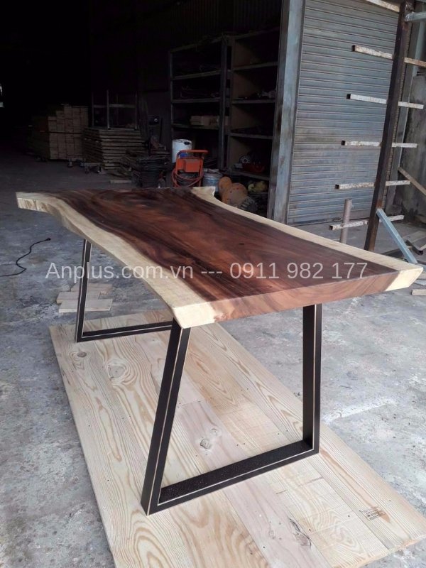 bàn gỗ nguyên tấm đẹp