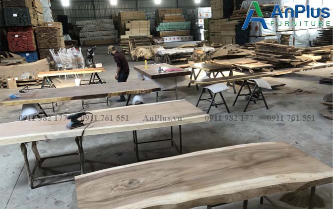 Giá mua bàn gỗ nguyên tấm tại xưởng 2021