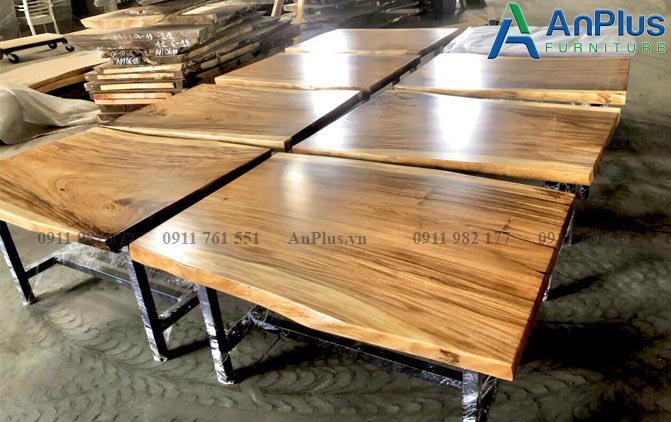 cung cấp bàn gỗ nguyên tấm giá xưởng tốt