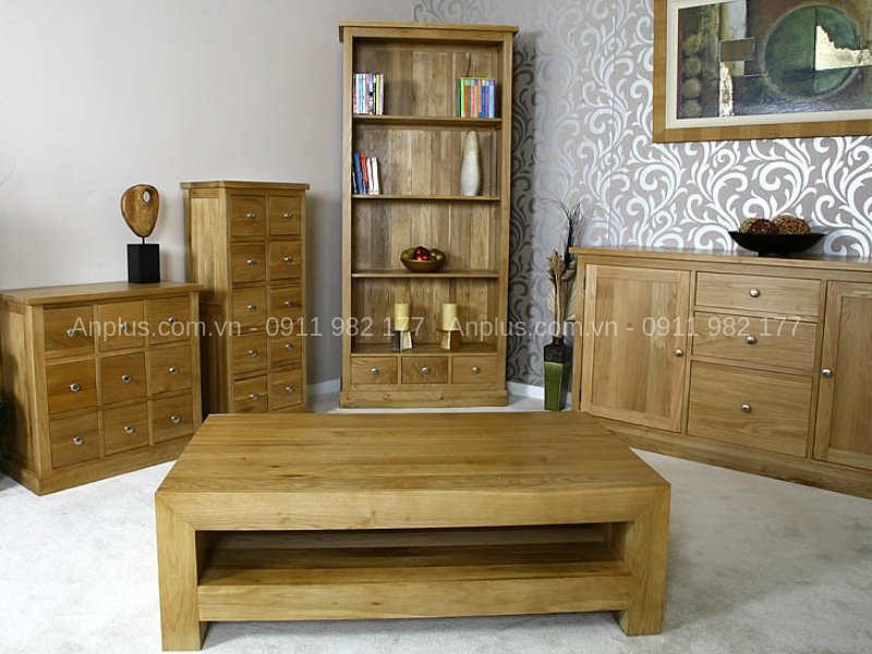 bàn ghế gỗ sồi giá xưởng