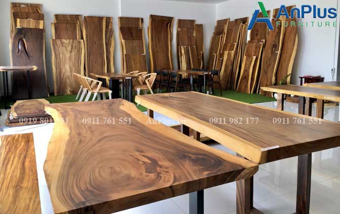 bàn gỗ tự nhiên số nhiều