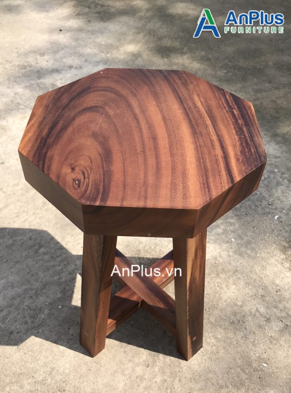 xưởng ghế đẩu gỗ nguyên tấm