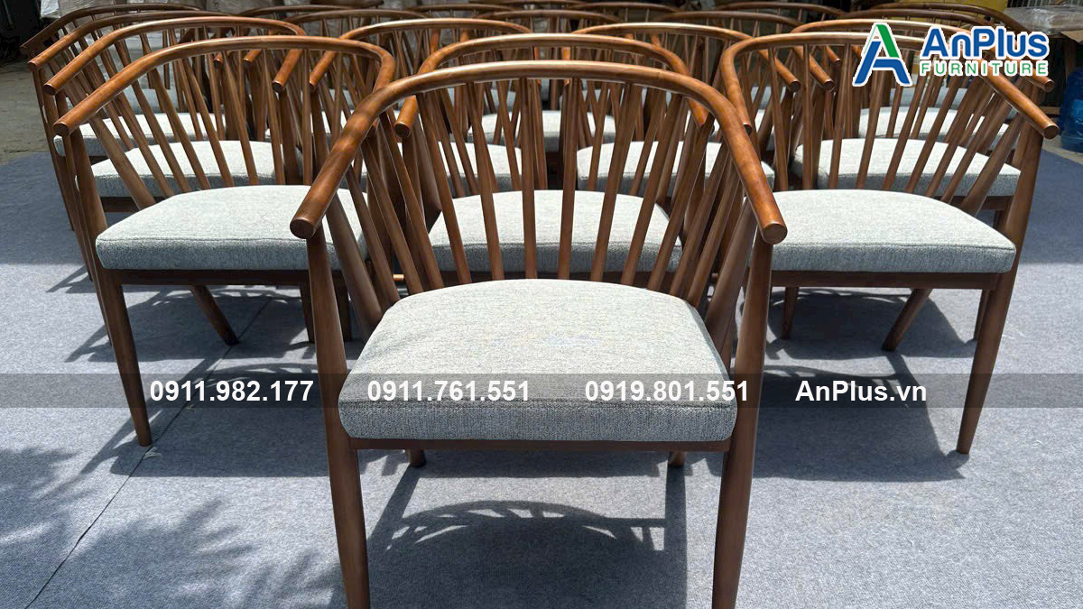 cung cấp ghế gỗ cao su ghế genny