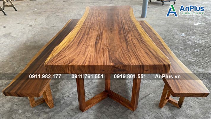 Cách bảo quản bàn gỗ me tây nguyên tấm