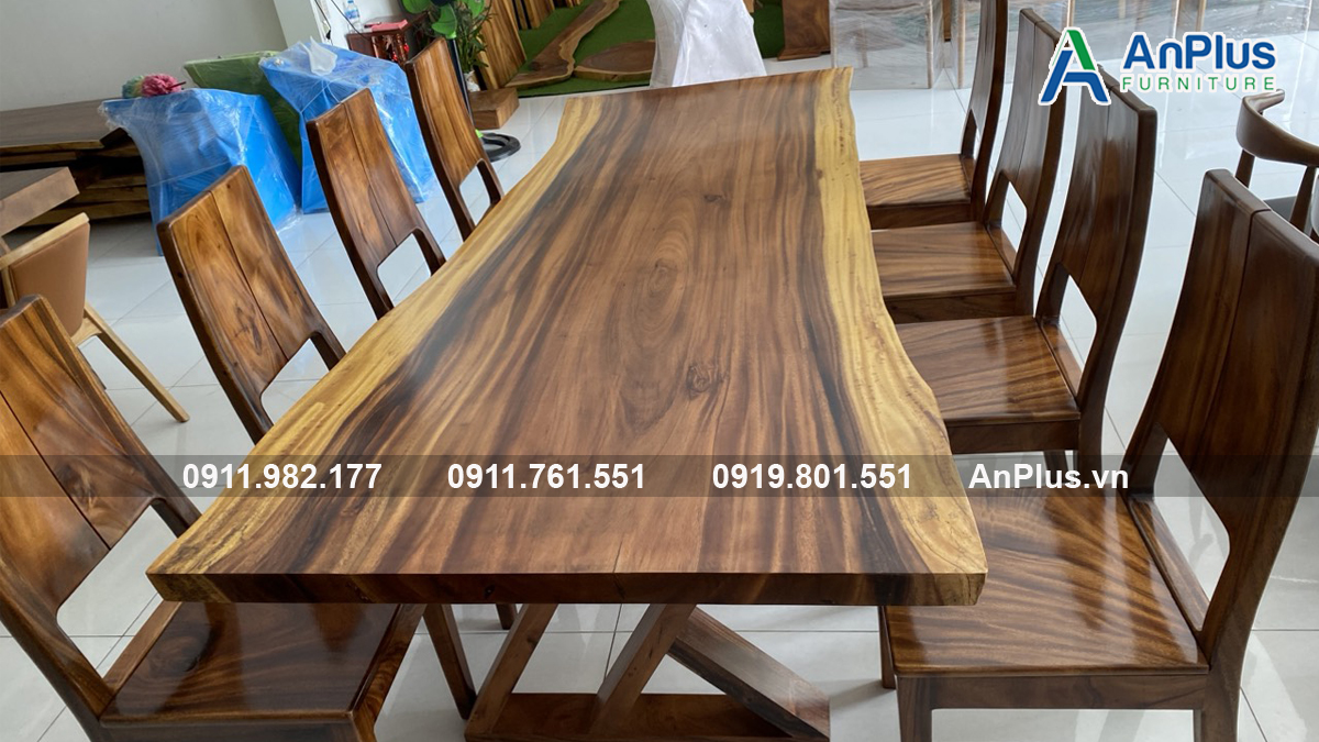 Xưởng đặt bàn ăn gỗ me tây Xưởng đặt bàn ăn gỗ me tây