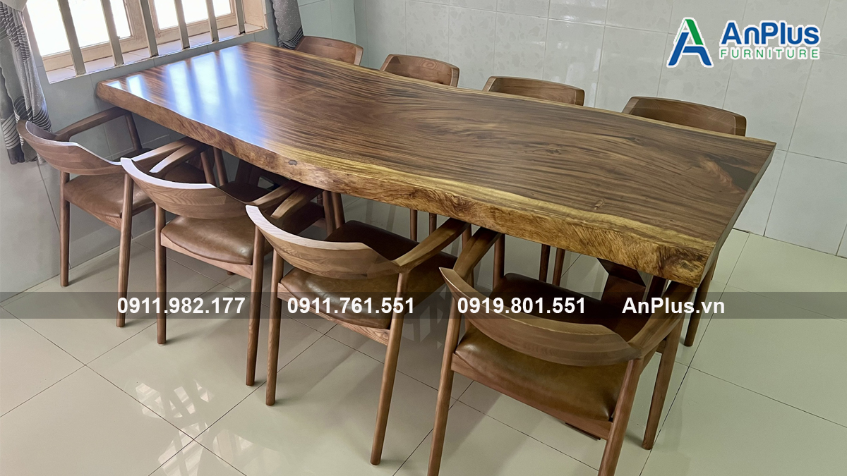 mua bàn gỗ me tây giá xưởng bàn ăn