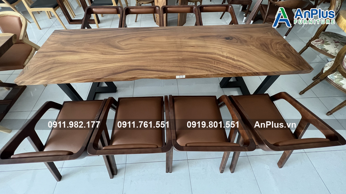 Mua bàn gỗ me tây theo yêu cầu, nguyên khối, sang trọng Mua bàn gỗ me tây theo yêu cầu, nguyên khối, sang trọng