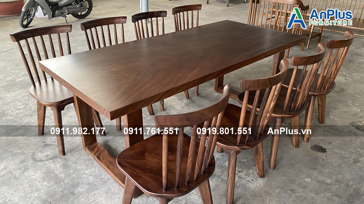 Mặt bàn gỗ me tây nguyên tấm giá xưởng