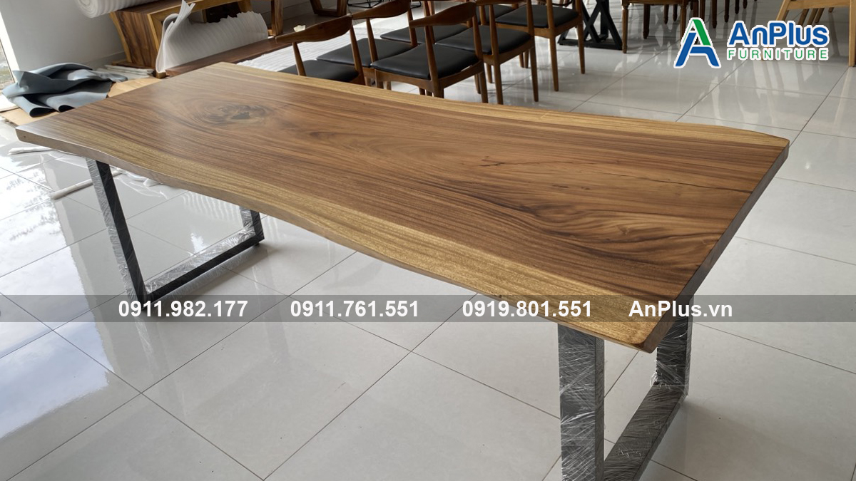 Mua bàn gỗ me tây quán cafe sang trọng