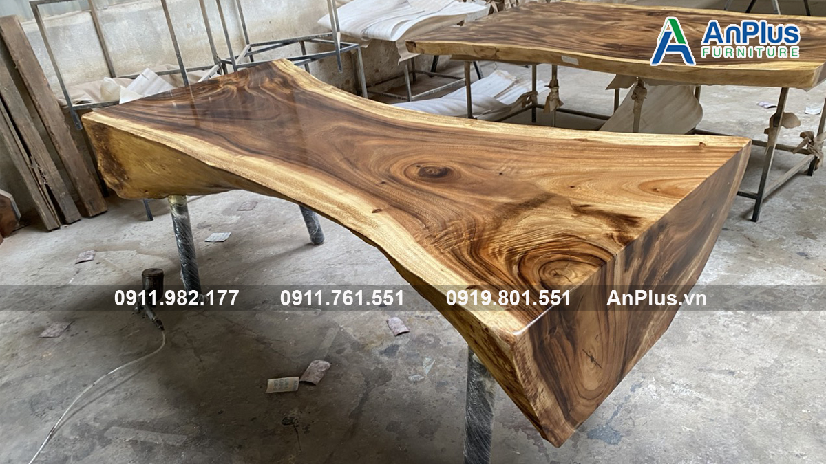 Mua mặt bàn gỗ me tây giá sỉ nguyên tấm Mua mặt bàn gỗ me tây giá sỉ nguyên tấm