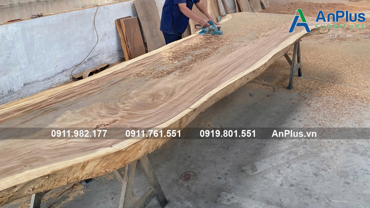 bàn gỗ me tây nguyên tấm cung cấp sỉ