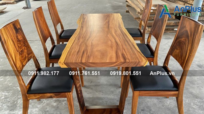 Địa chỉ bán bàn gỗ me tây TPHCM theo yêu cầu