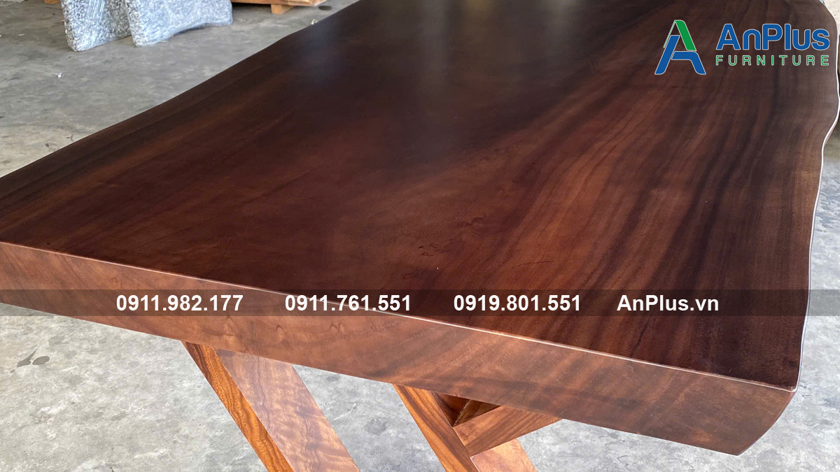 Mua mặt bàn gỗ me tây nguyên tấm ở đâu theo yêu cầu