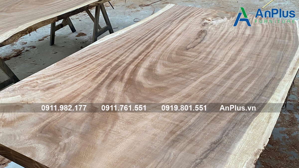 Mua mặt bàn gỗ me tây sỉ theo yêu cầu
