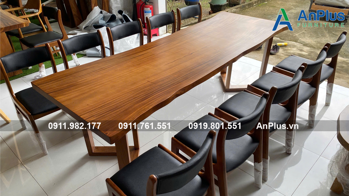 sản xuất mặt bàn gỗ me tây cung cấp sỉ