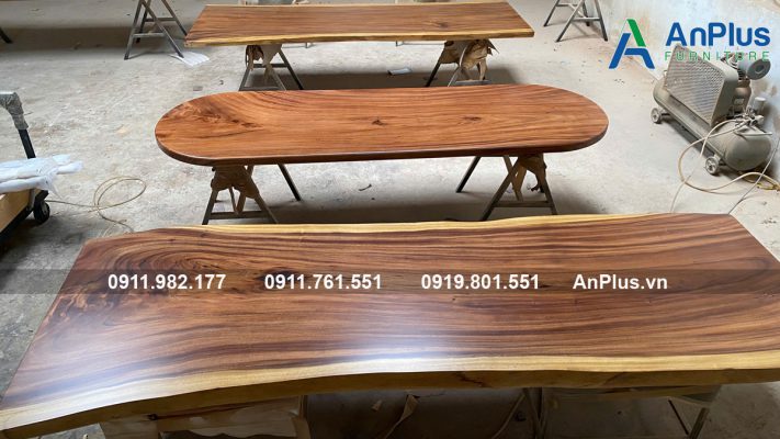 Xưởng bàn cafe gỗ me tây TP.HCM nội thất đẹp