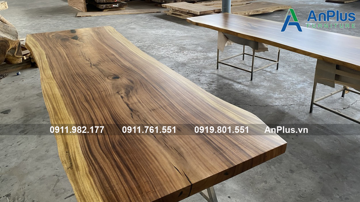 bàn gỗ me tây nguyên tấm xưởng trực tiếp