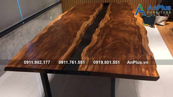 kinh nghiệm mua bàn gỗ me tây nguyên tấm