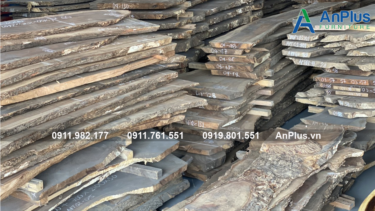 Báo giá bàn gỗ me tây nguyên tấm tại xưởng
