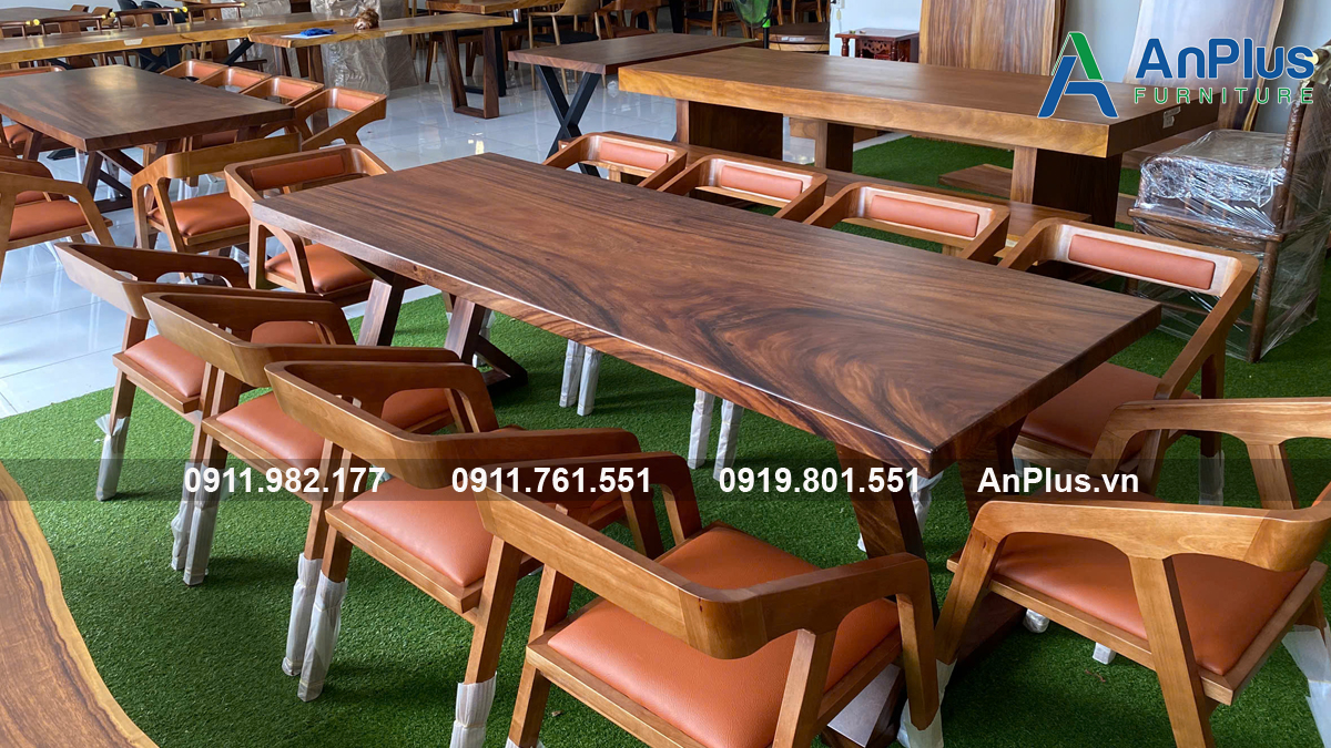 xưởng bàn ăn gỗ me tây TPHCM