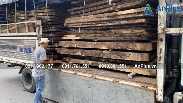Báo giá mặt bàn gỗ me tây sỉ tại xưởng