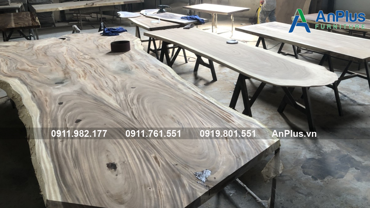 Báo giá mặt bàn gỗ me tây sỉ tại xưởng uy tín Báo giá mặt bàn gỗ me tây sỉ tại xưởng uy tín