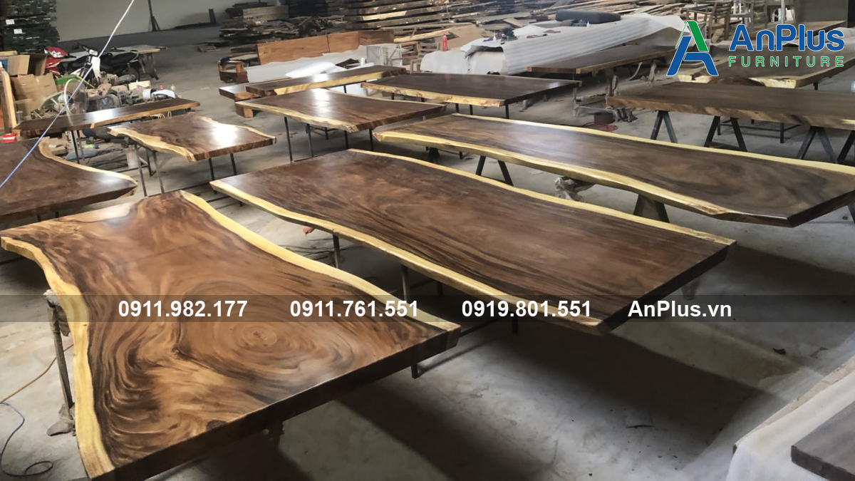 Xưởng sản xuất bàn gỗ me tây uy tín TPHCM chất lượng
