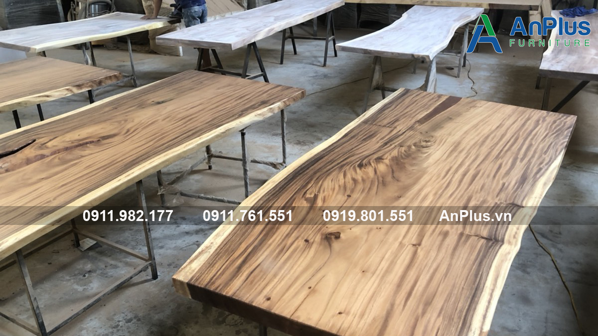 Xưởng sản xuất bàn gỗ me tây uy tín